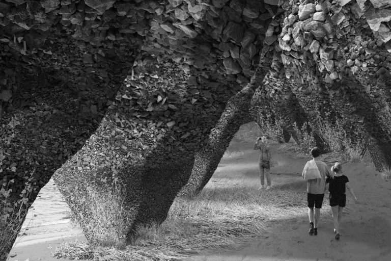 A Porous Poche. Student: Catherine Ahn, Princeton University School of Architecture, Post-Professional Master of Architecture, 2020. Location: Queens, NY. Image: Akira Ishikura with Catherine Ahn.