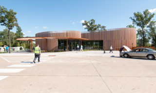 Goose Creek Rest Area. Architect: VJAA. Landscape Architect: Damon Farber. Location: Harris, MN. Photo: VJAA / Nate Steuerwald, AIA.