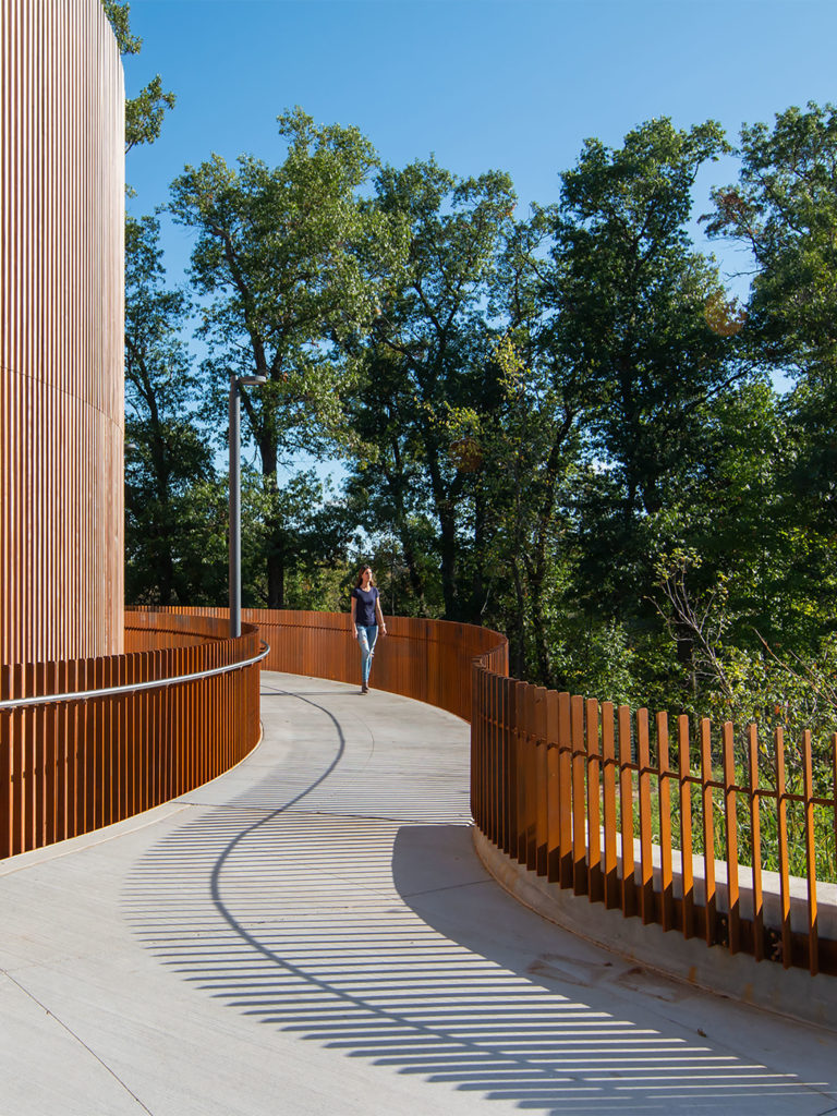 Goose Creek Rest Area. Architect: VJAA. Landscape Architect: Damon Farber. Location: Harris, MN. Photo: VJAA / Nate Steuerwald, AIA.