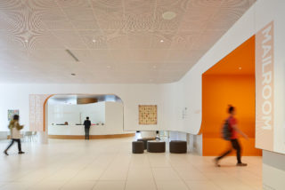 Rhode Island School of Design Student Center Renovation. Architect: WORKac. Location: Providence, RI. Photo: Bruce Damonte.