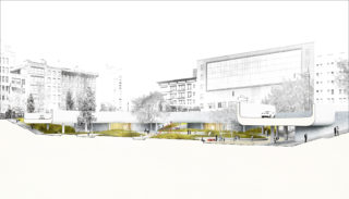 St. John's Park. Architect: Ballman Khapalova. Location: New York, NY. Image: Ballman Khapalova.