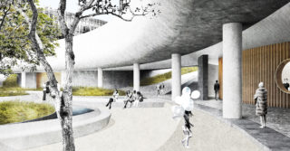 St. John's Park. Architect: Ballman Khapalova. Location: New York, NY. Image: Ballman Khapalova.