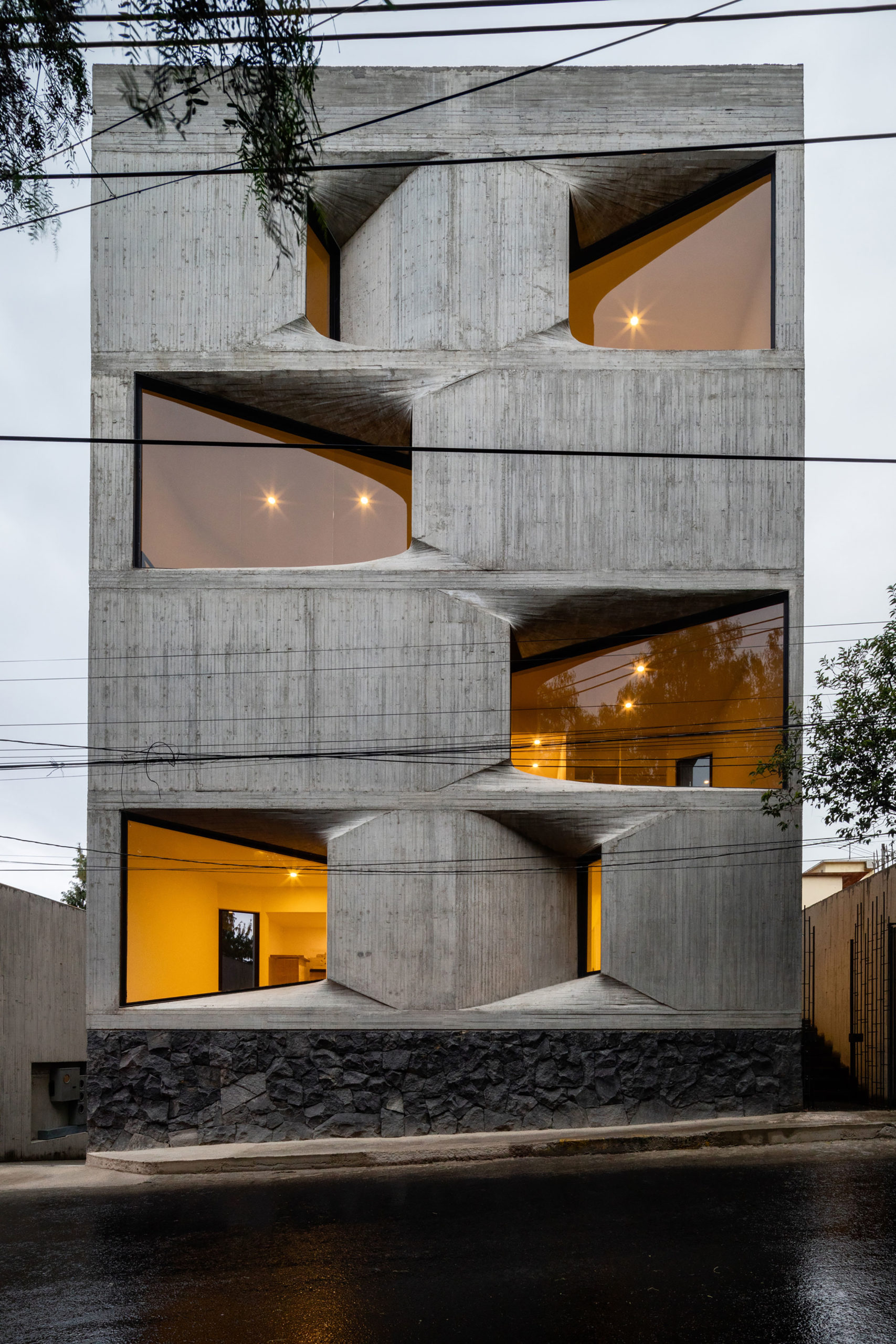 DL1310 Apartments. Architect: Young & Ayata. Associate Architect: Michan Architecture. Location: Mexico City, Mexico. Photo: Rafael Gamo.