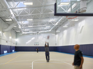 Newark Housing Authority Training Recreation Education Center (TREC). Architect: ikon.5 architects. Location: Newark, NJ. Photo: Jeffrey Totaro.