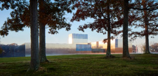 National Museum of the United States Army. Architect: Skidmore, Owings & Merrill. Landscape Architect: AECOM. Location: Fort Belvoir, Virginia. Photo: Dave Burk | SOM.