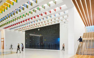 National Museum of the United States Army. Architect: Skidmore, Owings & Merrill. Landscape Architect: AECOM. Location: Fort Belvoir, Virginia. Photo: Dave Burk | SOM.