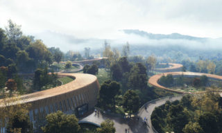 The Panda Pavilions. Architect: EID Architecture. Associate Architect: Chengdu. Architectural Design & Research Institute. Location: Chengdu, China. Photo: SAN.