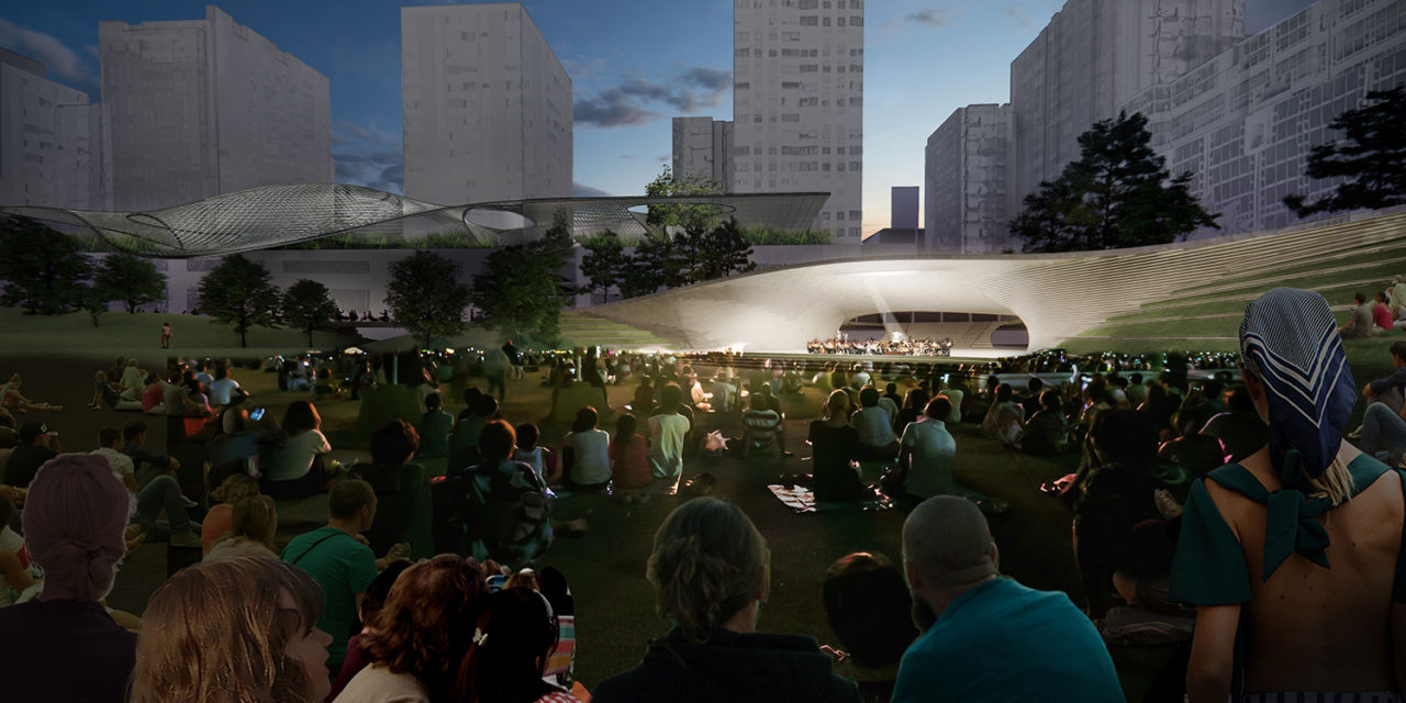 AZCA District Plan by Diller Scofidio + Renfro, Gustafson Porter + Bowman, and b720 Fermin Vázquez Arquitectos. Image: Diller Scofidio + Renfro, Gustafson Porter + Bowman, and b720 Fermin Vázquez Arquitectos.