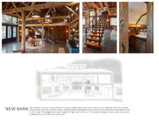 Net Zero Farmhouse and Barn by Catherine Truman Architects, in Deerfield, MA. Photo: Jane Messinger.