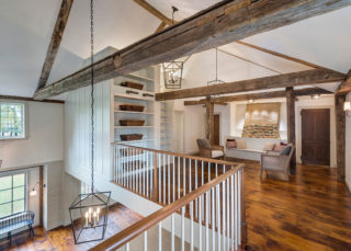 Net Zero Farmhouse and Barn by Catherine Truman Architects, in Deerfield, MA. Photo: Nat Rea.