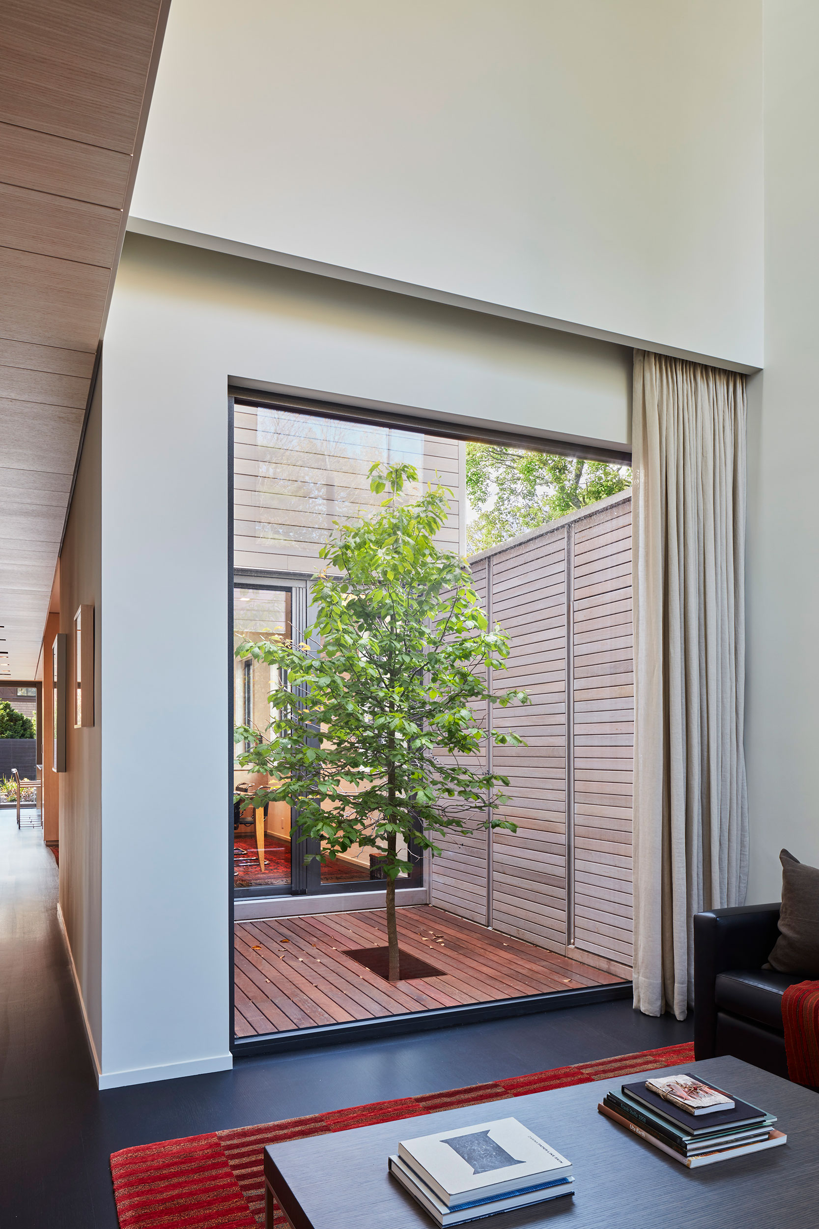 Courtyard House by Anmahian Winton Architects, in Cambridge, MA. Photo: Jane Messinger.