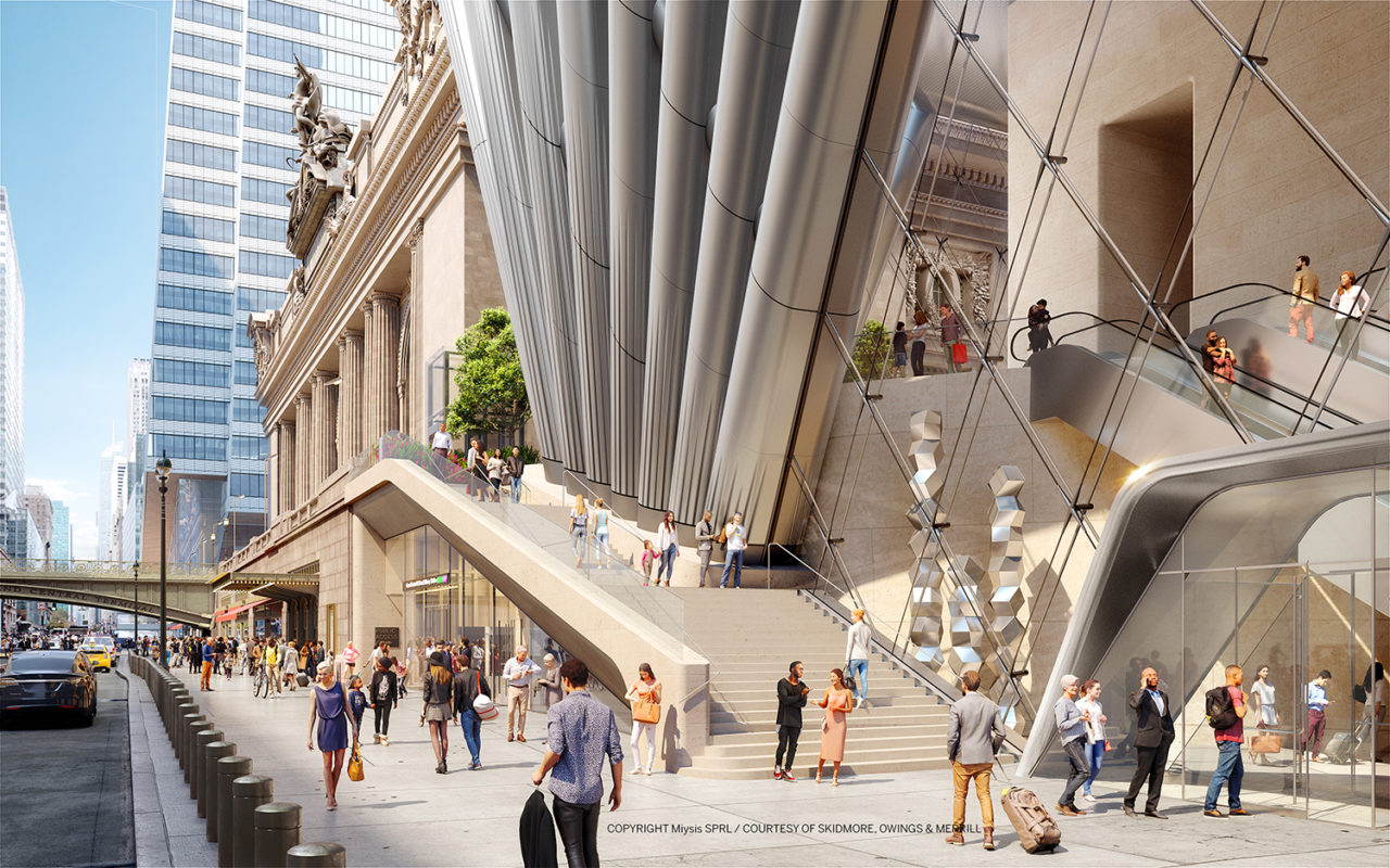 175 Park Avenue by SOM with Beyer Blinder Belle and James Corner Field Operations. Image: SOM with Beyer Blinder Belle and James Corner Field Operations.