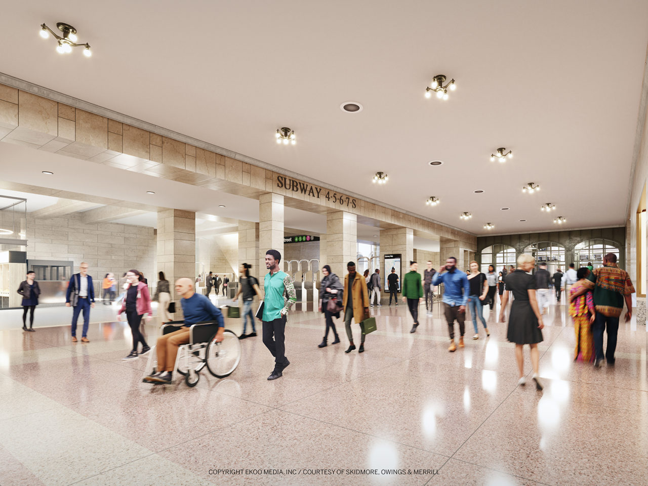 175 Park Avenue by SOM with Beyer Blinder Belle and James Corner Field Operations. Image: SOM with Beyer Blinder Belle and James Corner Field Operations.