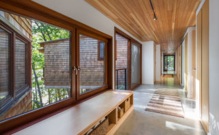 Bare Hill Residence by Peter Rose + Partners, in Harvard, MA. Photo: Chuck Choi.