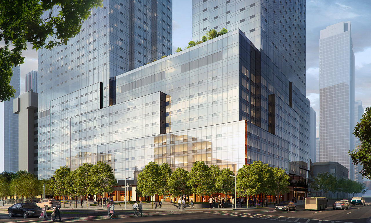 One Journal Square by Woods Bagot. Image: Woods Bagot.