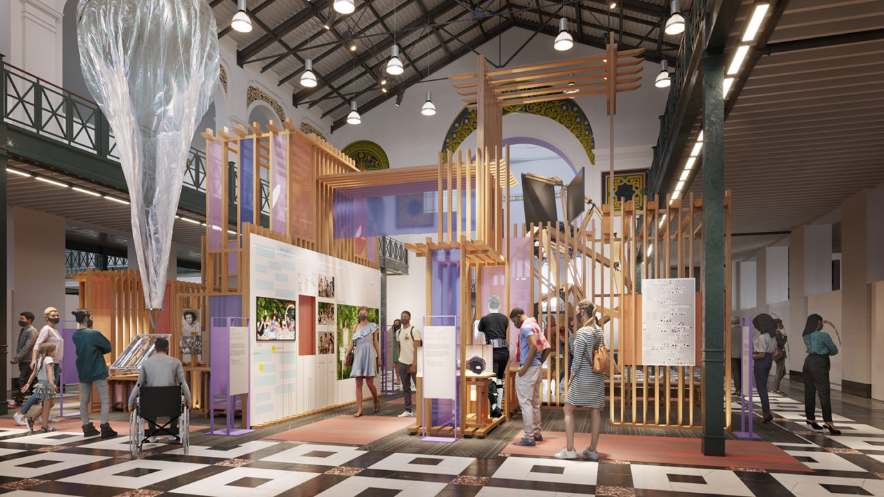 FUTURES at the Smithsonian’s Arts + Industries Building by the Rockwell Group. Image: Rockwell Group.