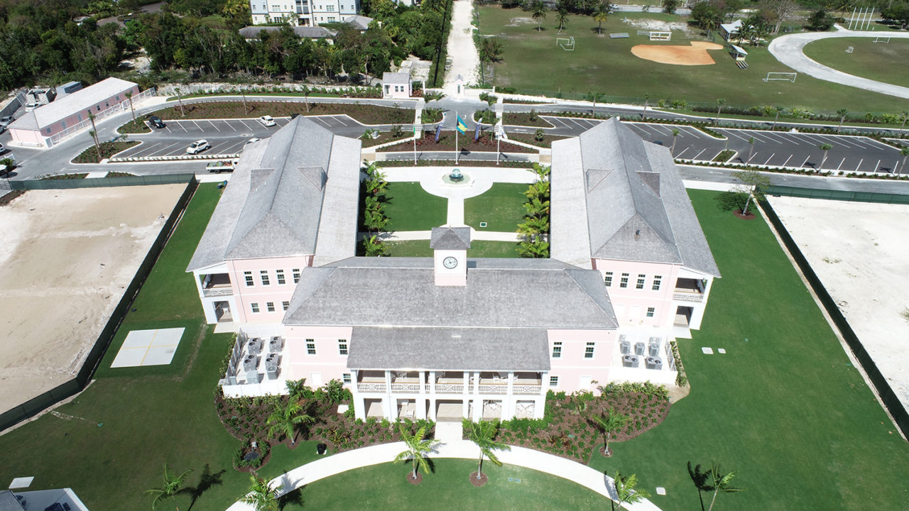 Lyford Cay International Baccalaureate School  by Cooper Robertson. Photo: Deangelo Bowleg.