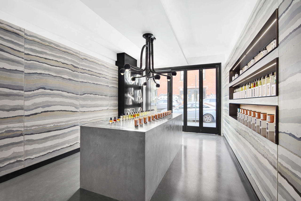 D.S. & Durga Williamsburg Outpost by K&CO, Kavi Ahuja Moltz, and Pliskin Architecture. Photo: David Mitchell, courtesy of K&CO and DS & Durga.