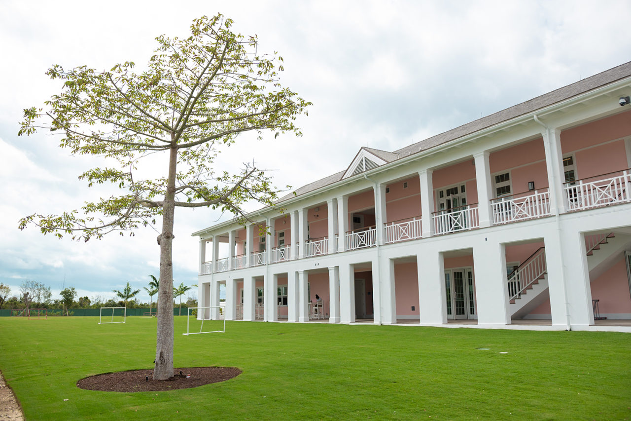Lyford Cay International Baccalaureate School  by Cooper Robertson. Photo: Ian Brooke. 
