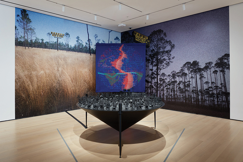 Installation view of “Reconstructions: Architecture and Blackness in America,” The Museum of Modern Art. © 2021 The Museum of Modern Art. Photo: Robert Gerhardt.