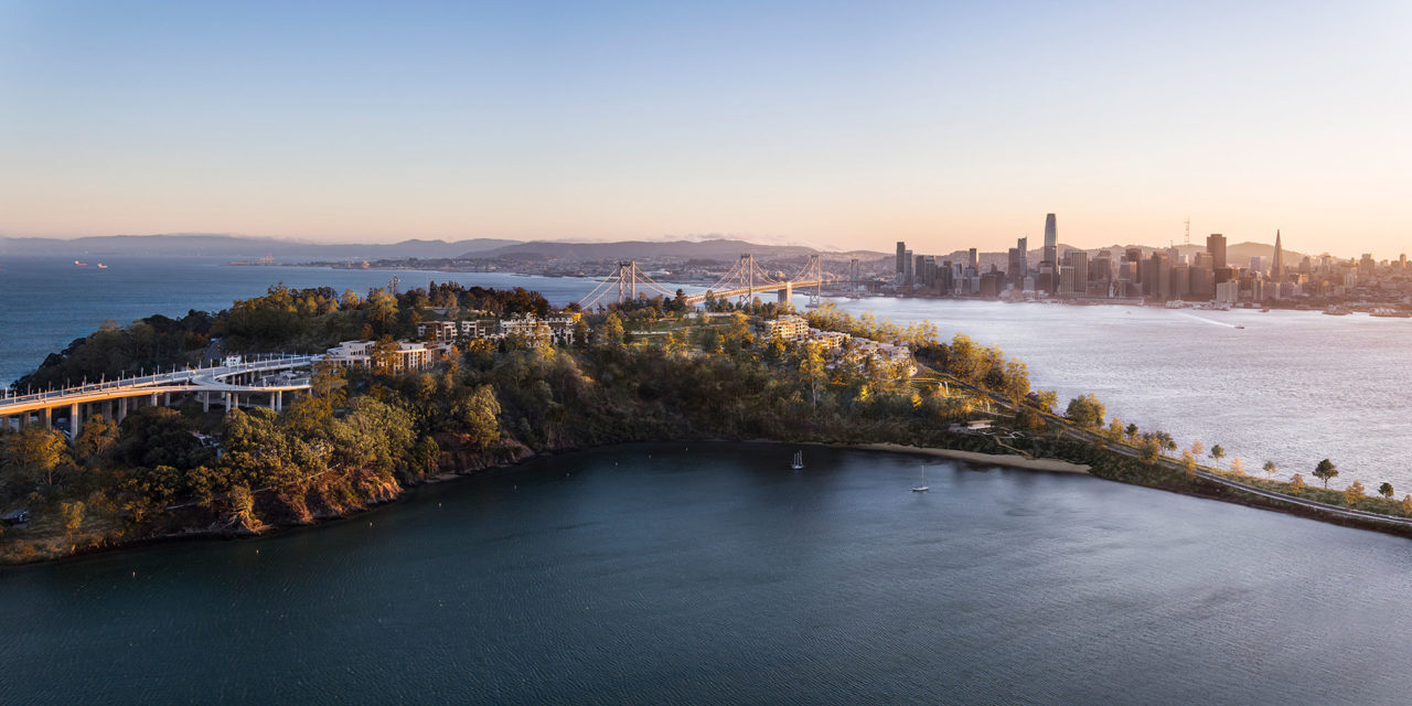Yerba Buena Island, San Francisco, CA. Image: Hayes Davidson courtesy of Wilson Meany/Hart Howerton.