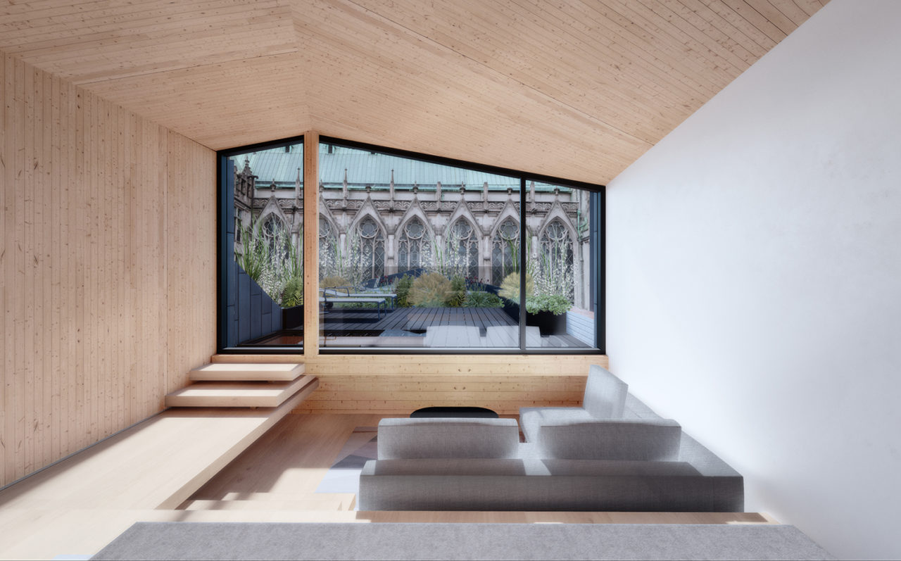 Clinton Hill carriage house renovation by Schiller Projects. Image: Schiller Projects.