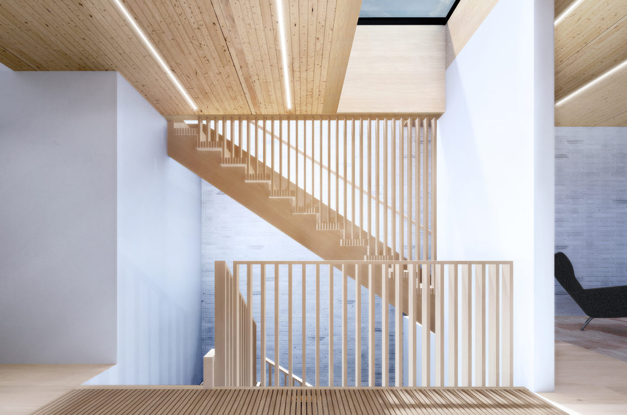 Clinton Hill carriage house renovation by Schiller Projects. Image: Schiller Projects.