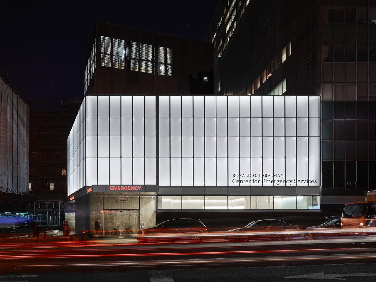 Ronald O. Perelman Emergency Services, NYU Langone Health System, New York, NY. Photo: Frank Oudeman.