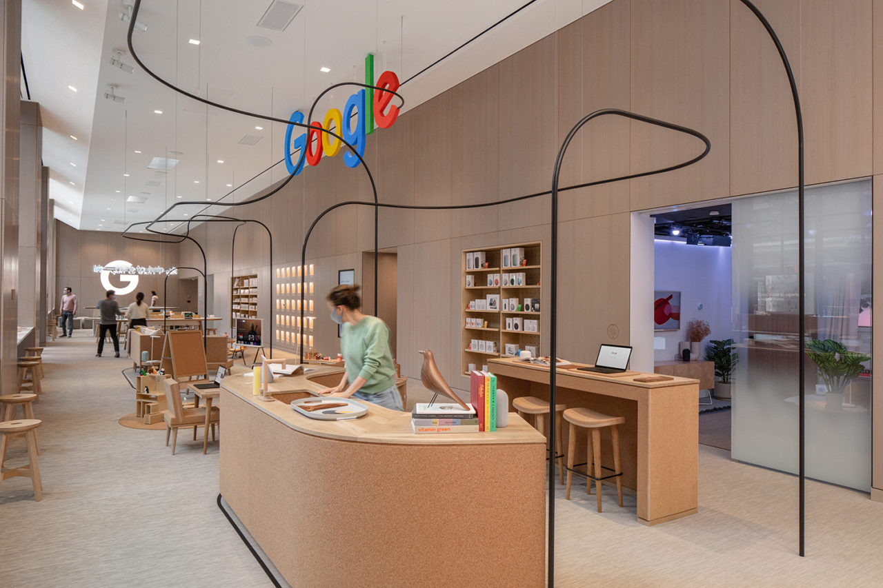 Google Store by Reddymade Architecture. Image: Paul Warchol.