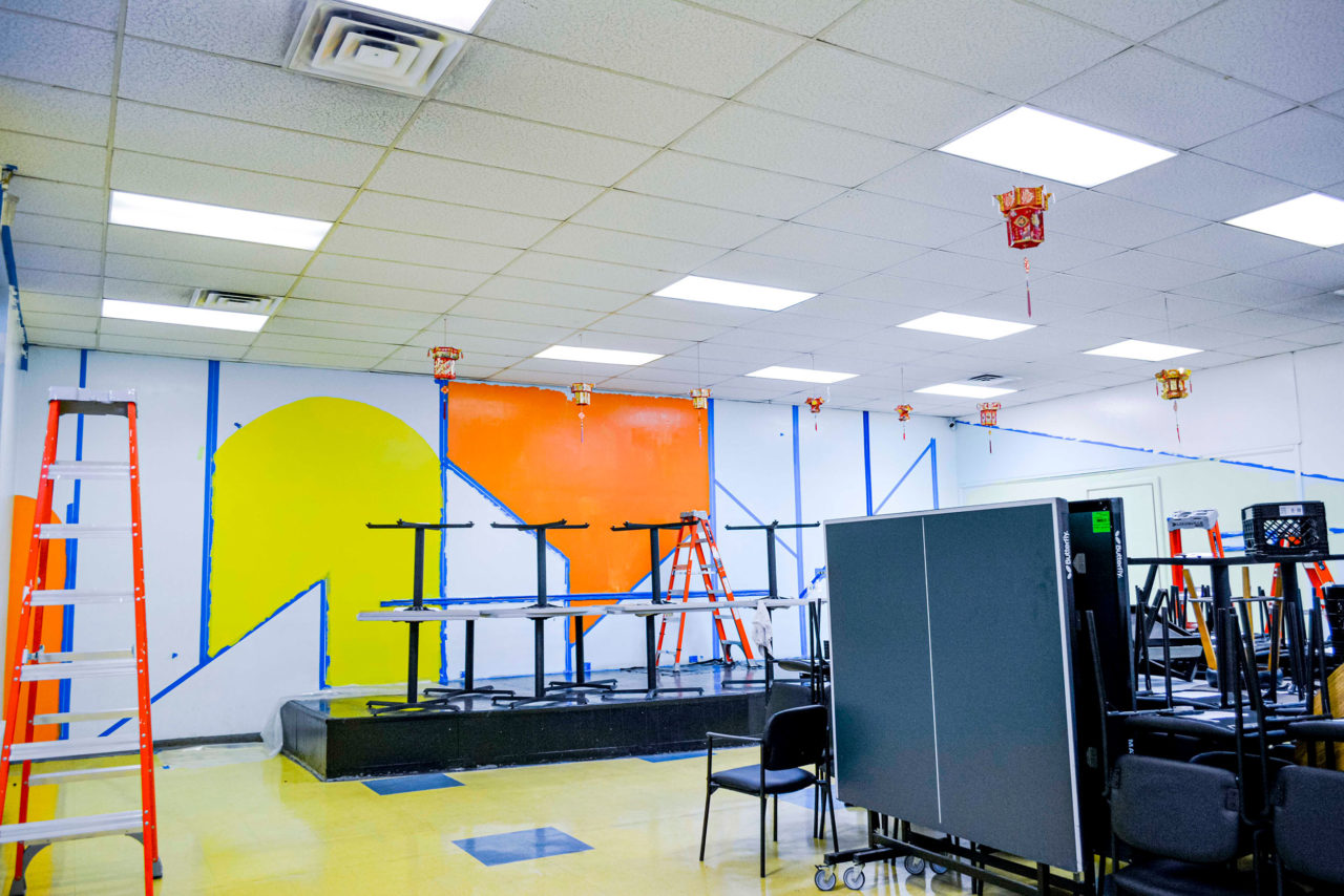 Urbahn's common room renovation for the BRC Senior Center