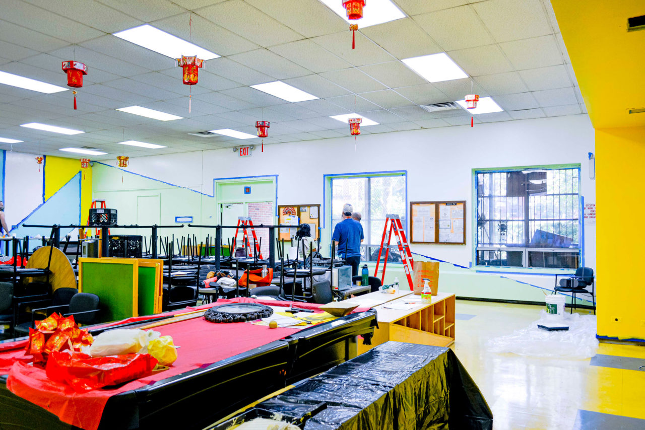 Urbahn's common room renovation for the BRC Senior Center