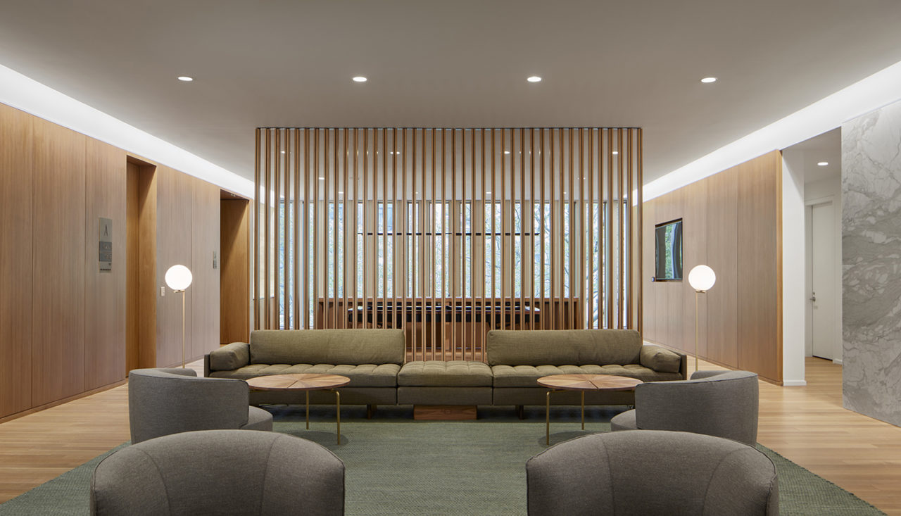 Photo of an interior office space at UAE Mission to the UN.