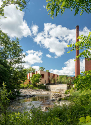 Cable Mills Modern Mill in Williamstown, Massachusetts, by Merge Architects and Offshoots.