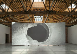 Lucy Raven, Ready Mix, 2021. Installation view, Dia, Chelsea, New York City.