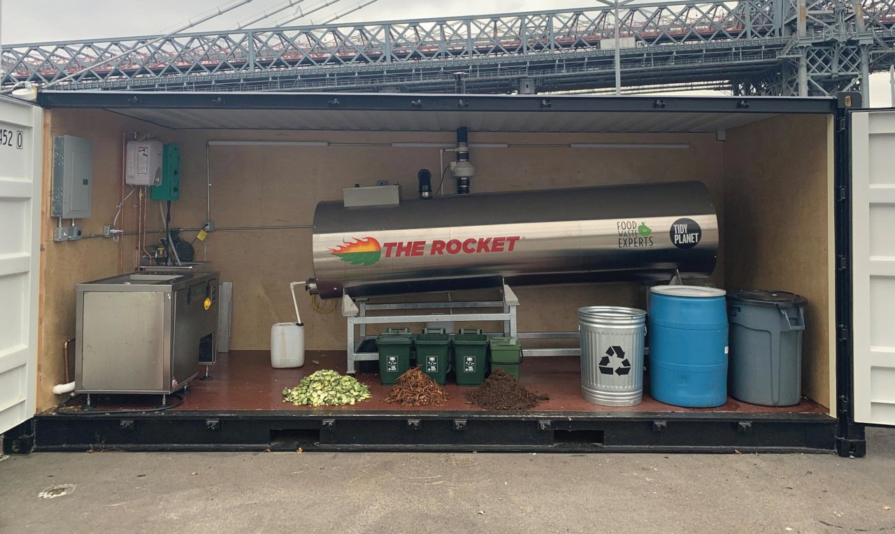 The Rocket composting facility