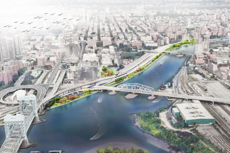 Rendering of Manhattan Greenway Harlem River, New York, NY