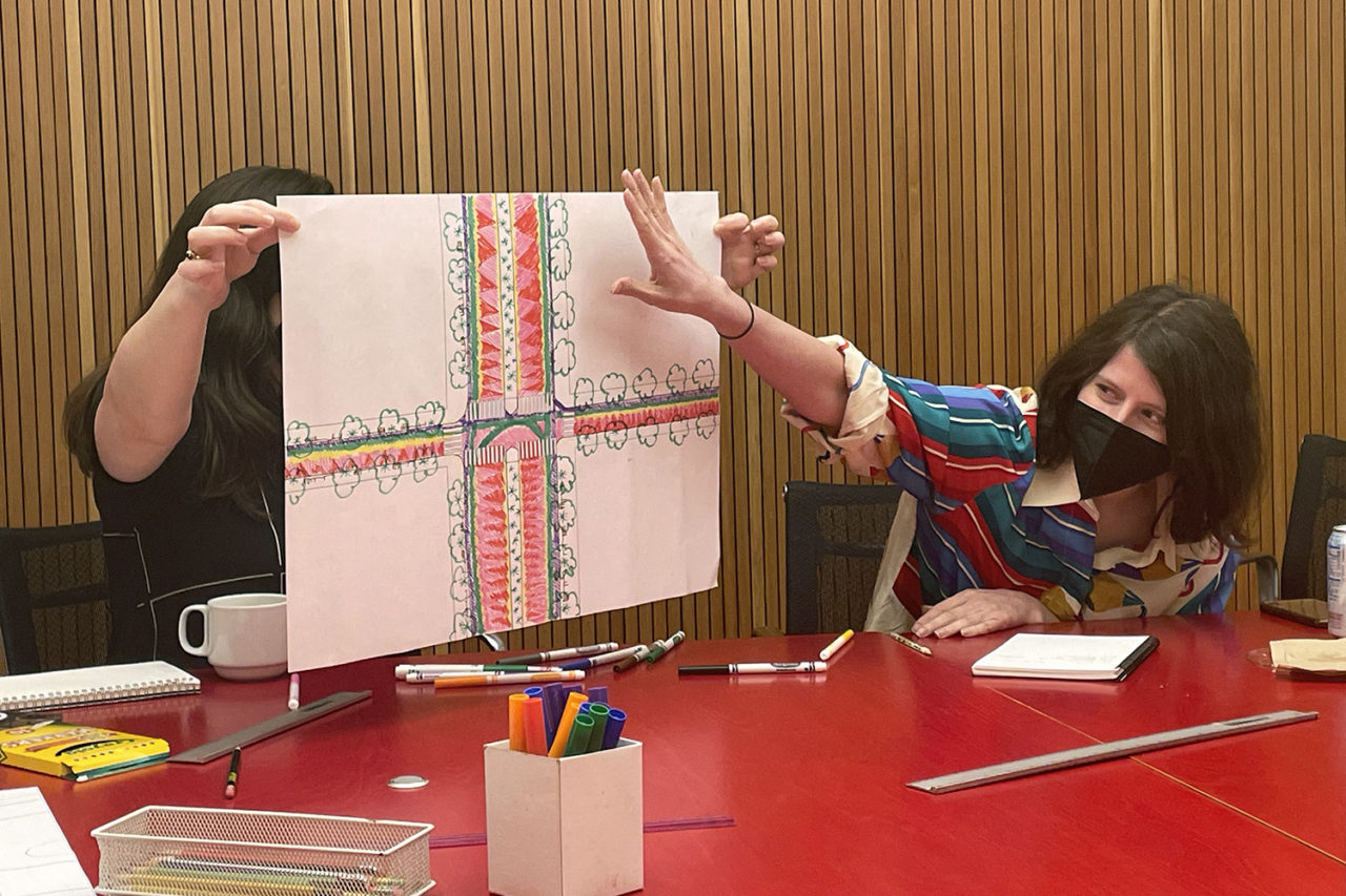 The CLP's first development session of 2022 focused on urban happiness. Photo: Center for Architecture.
