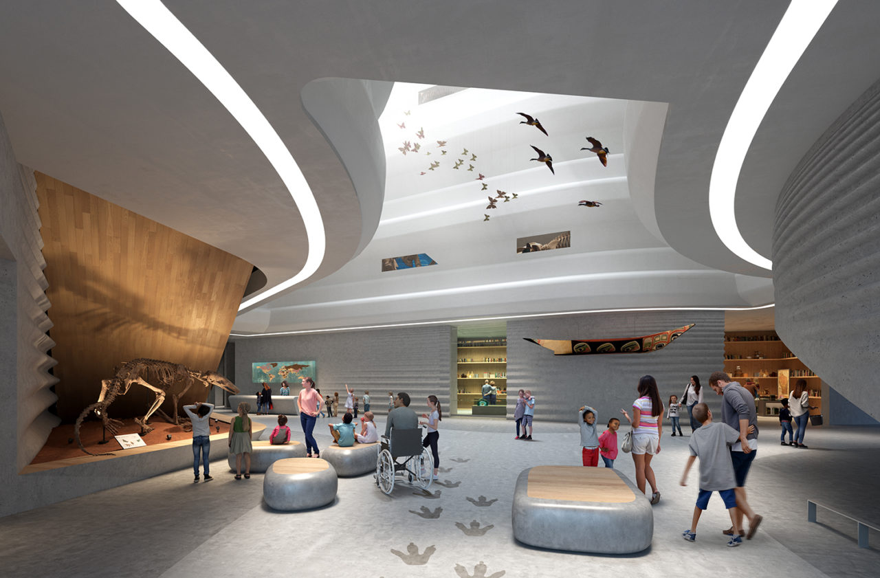 Milwaukee Public Museum by Ennead Architects and Kahler Slater. Rendering: Ennead Architects and Kahler Slater. 