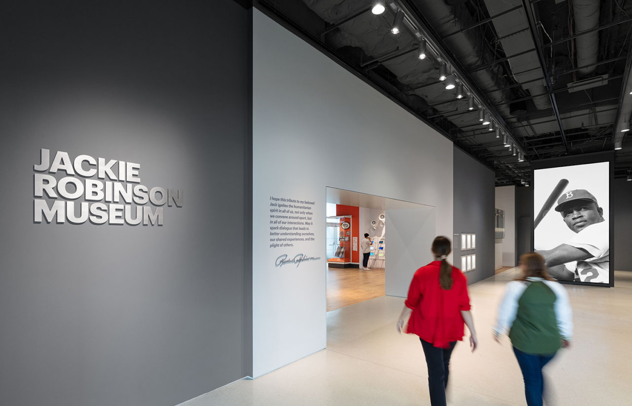 Jackie Robinson Museum by Gensler. Photo: © Robert Deitchler, courtesy of Gensler.