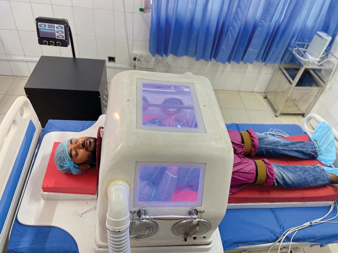 Shaash Negative-Pressure Ventilator, 2021, Karnaphuli Industries Limited.