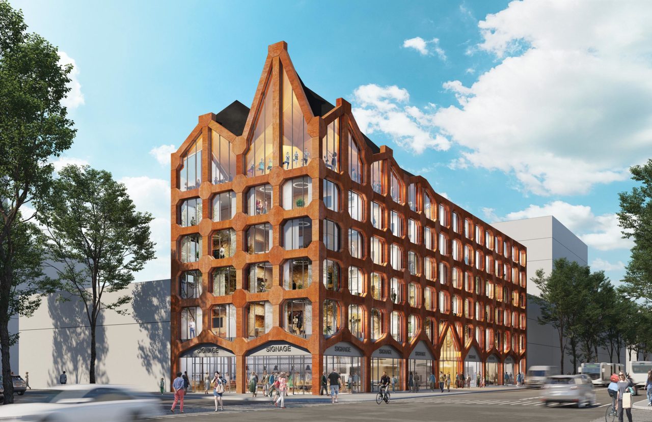 A concept rendering by new residential brand FLX LIVE incorporates a novel apartment typology that can support residents at all stages of life.