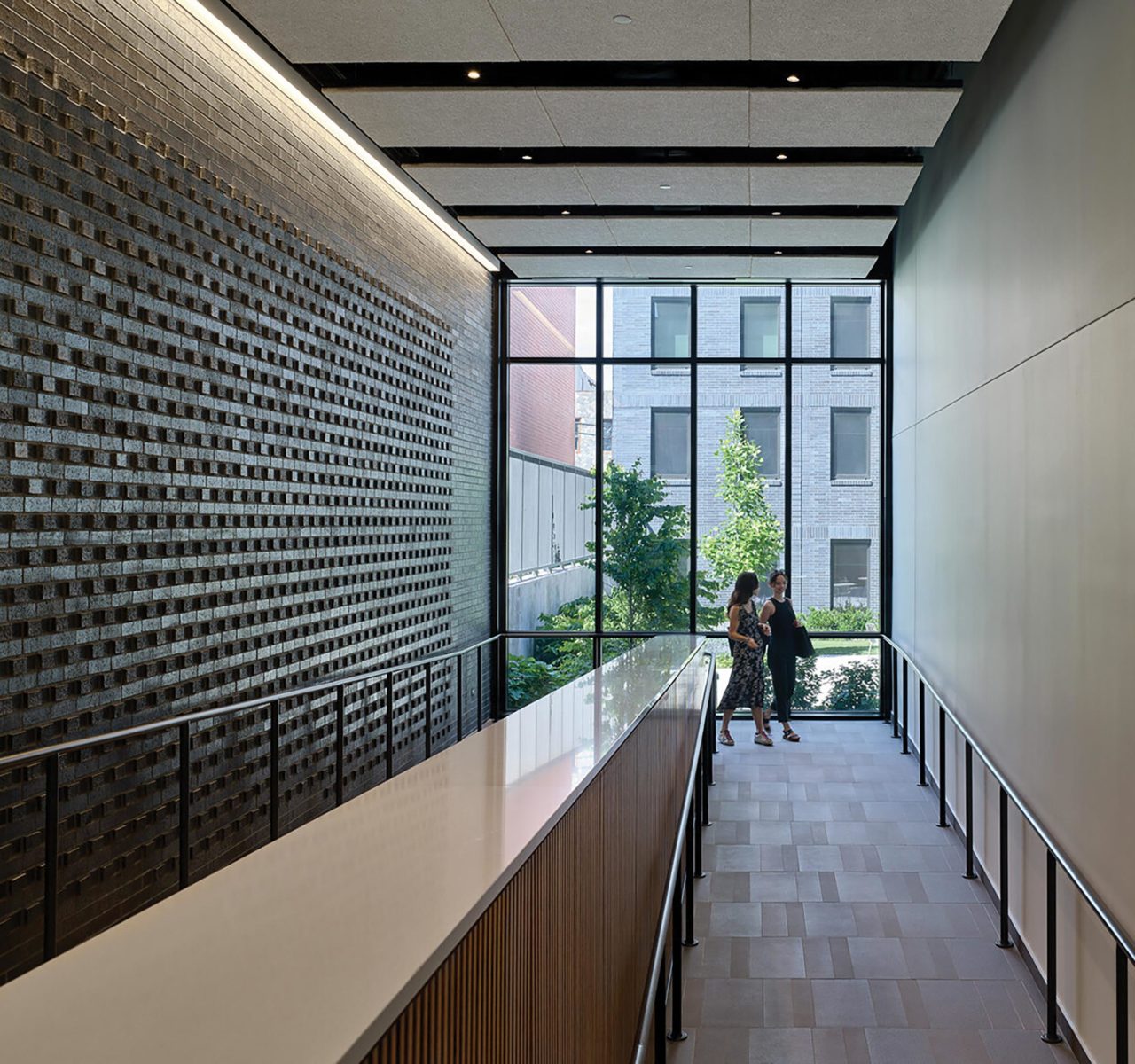 Designed by COOKFOX Architects, Betances Residence integrates biophilic elements, natural materials, and abundant daylighting for 152 supportive and affordable apartments for seniors who have experienced or are at risk of homelessness.