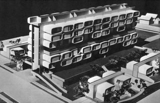 An Operation Breakthrough spun fiberglass proposal by Spuntech Housing Corporation. The program combined a competition to identify promising approaches to industrialized building with a federal effort to aggregate a market for these new models of housing.