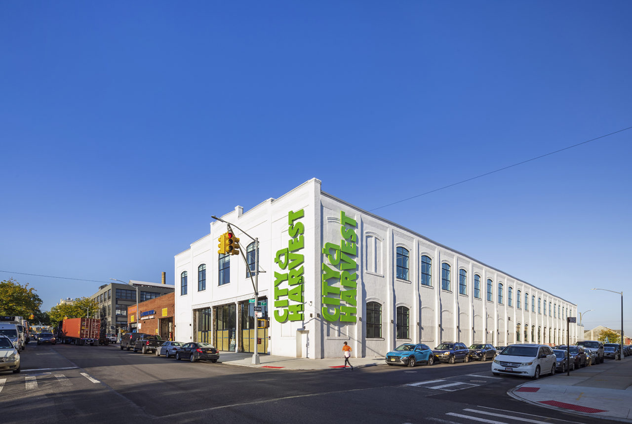 City Harvest Cohen Community Food Rescue Center by Ennead Architects, Rockwell Group, and Ware Malcomb. Photo: Albert Vecerka/Esto, courtesy of Ennead Architects.