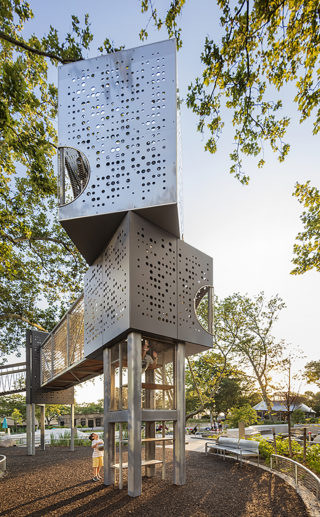 Battery Playscape playground structures