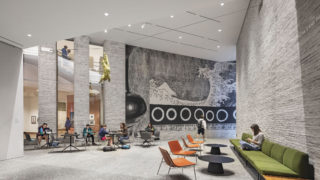 The Hood Museum of Art lobby interior