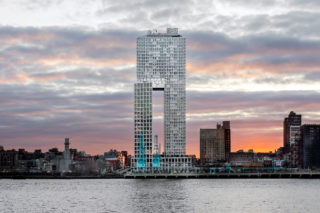 Exterior of One South First tower