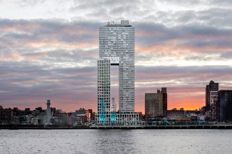 Exterior of One South First tower