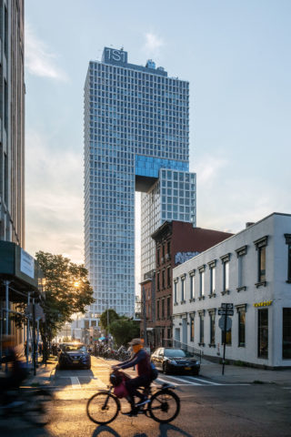 Exterior of One South First tower