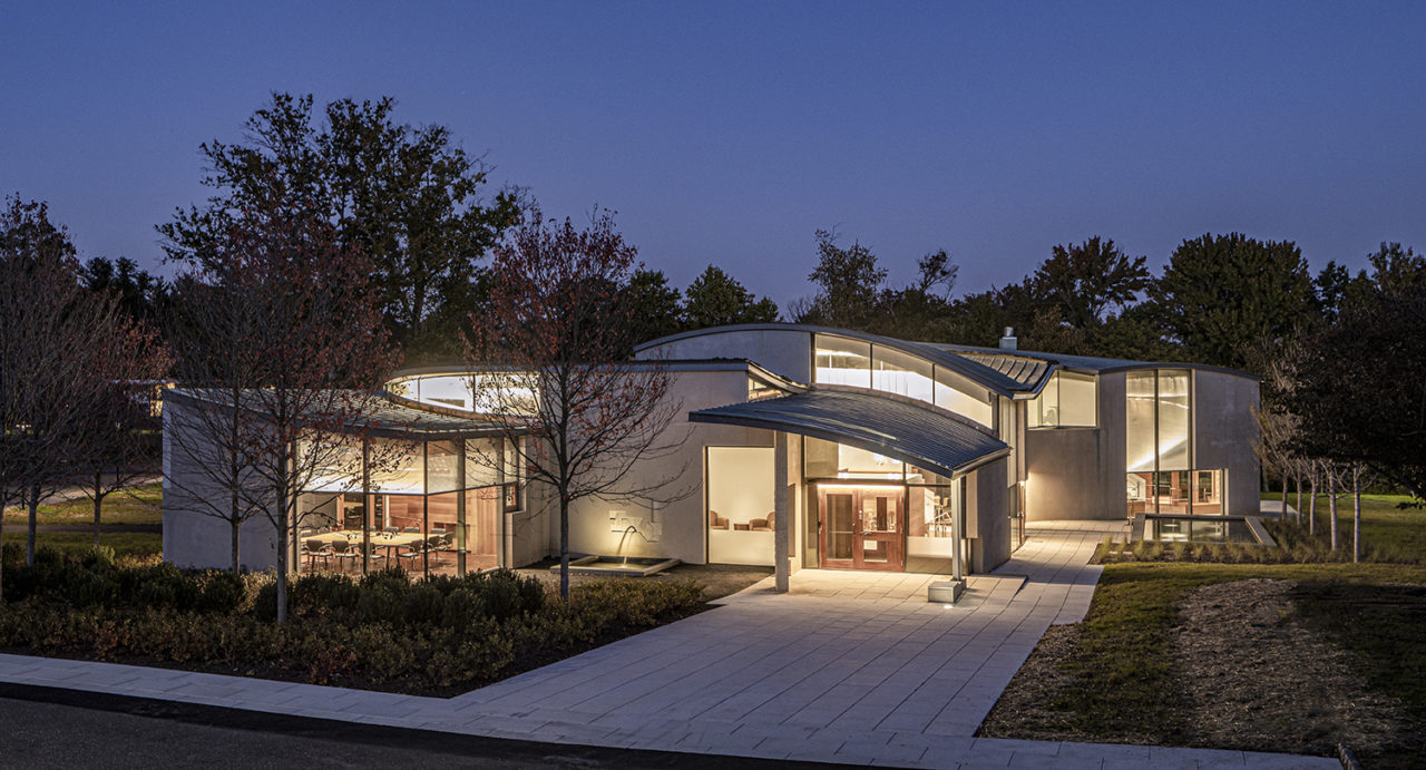 The Rubenstein Commons at Institute for Advanced Study by Steven Holl Architects with Hollander Design Landscape Architects. Photo: Paul Warchol.